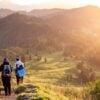 mountaineers trekking